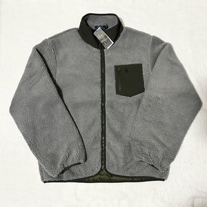 Polo Ralph Lauren Men Full-Zip Pony‎ Sherpa Fleece Coat Jacket -Size Med…